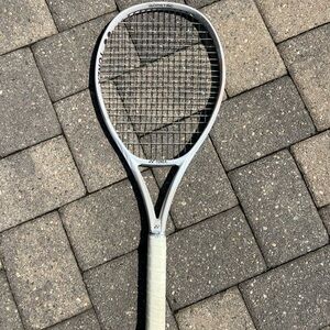 Classic White Tennis Racket